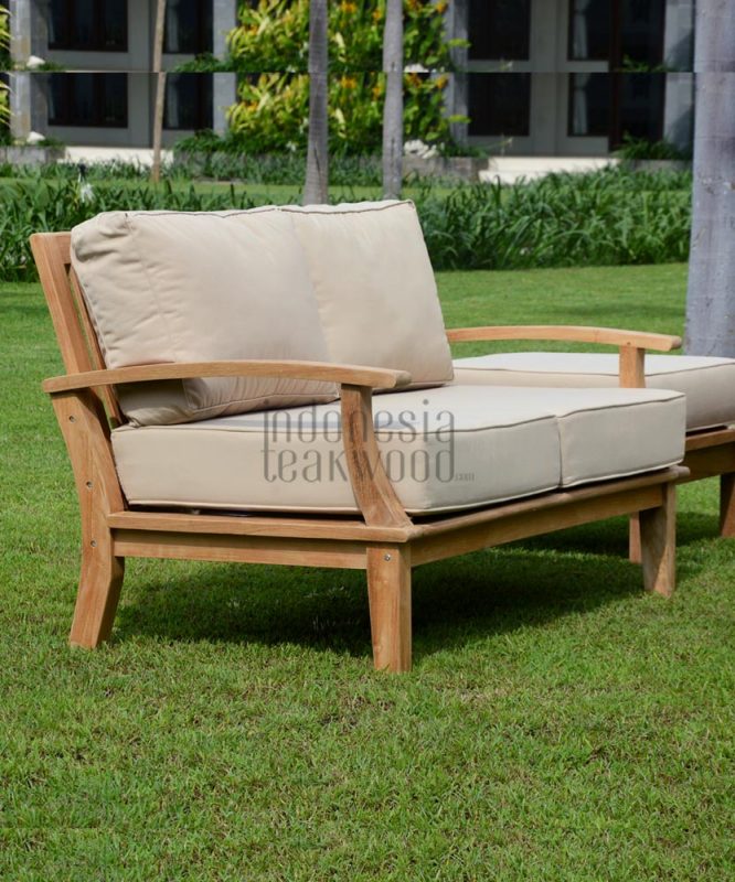 Pavilion Love Seat Indonesia Teak Wood