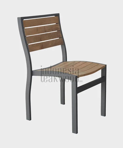 Catalina Stacking Chair Gray