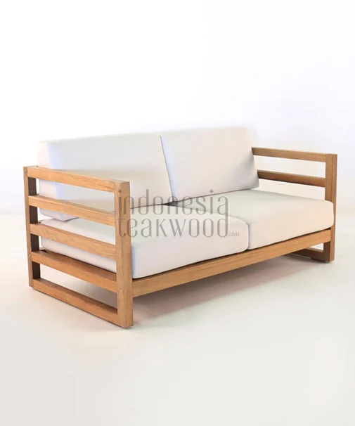 Abimanyu Teak Outdoor Loveseat