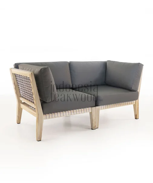 Bisma Teak Outdoor Loveseat