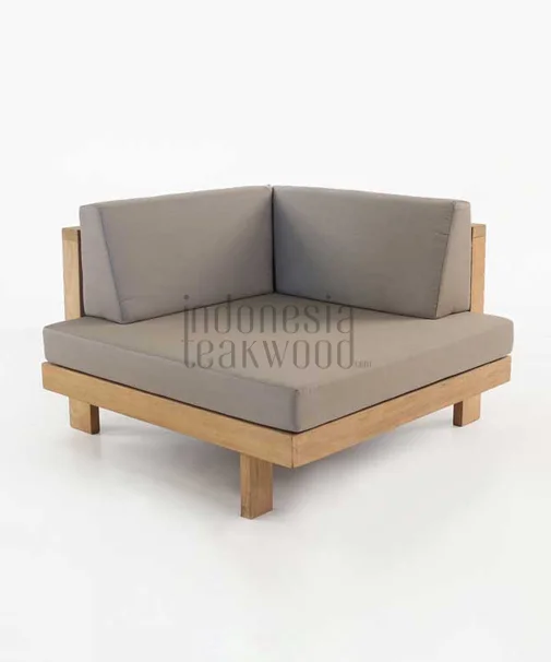 Sadewa Teak Corner Chair