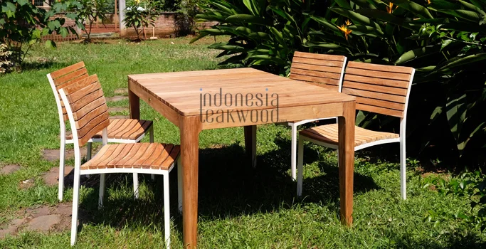teak dining table and chair furniture